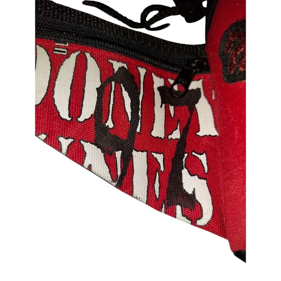 Vintage Looney Tunes Tasmanian Devil Fanny Pack With Cup Holder 1997 Taz - Picture 5 of 8